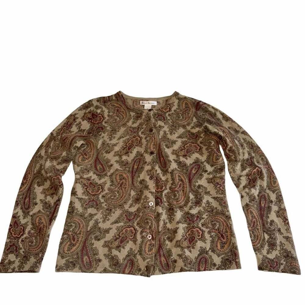 Vintage Susan Bristol Lambswool Cottagecore Cardigan Size M
